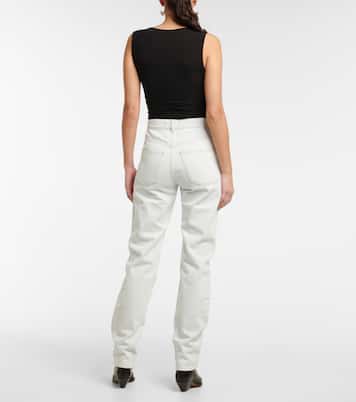 High-Rise Straight Jeans Vendelia | Marant Etoile