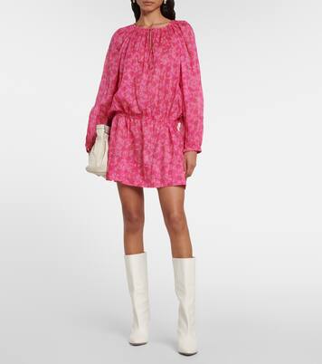 Robe tunique Parsley en coton à fleurs | Marant Etoile