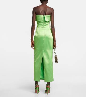 Robe aus Satin | Rasario