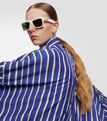 렉탱귤러 선글라스 | Bottega Veneta