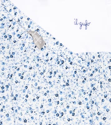 Baby cotton dress and shorts | Il Gufo