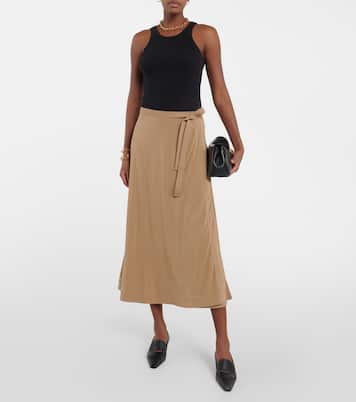 Jersey wrap skirt | Toteme