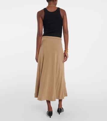 Jersey wrap skirt | Toteme
