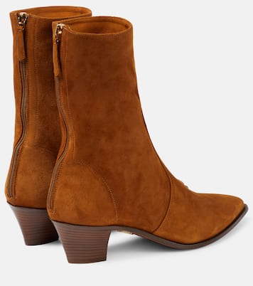 Brunswick suede ankle boots | Aquazzura