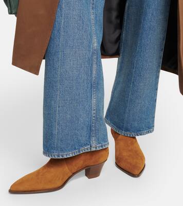 Brunswick suede ankle boots | Aquazzura