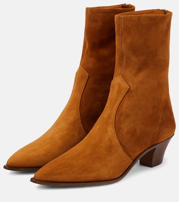 Brunswick suede ankle boots | Aquazzura
