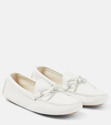 Lucca leather moccasins | The Row