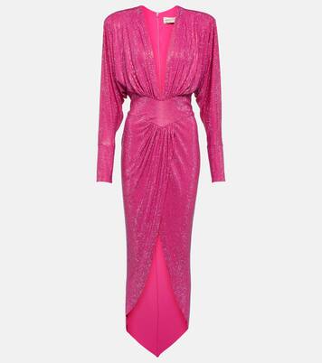 Robe longue à ornements | Alexandre Vauthier