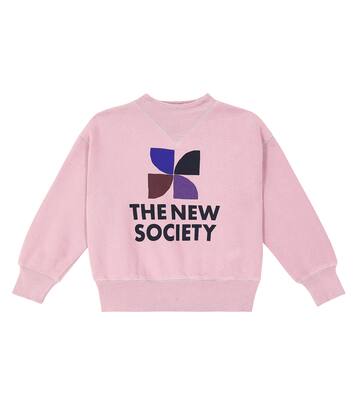 Amara logo cotton jersey sweatshirt | The New Society