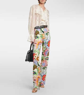 Gerade High-Rise-Hose | Etro