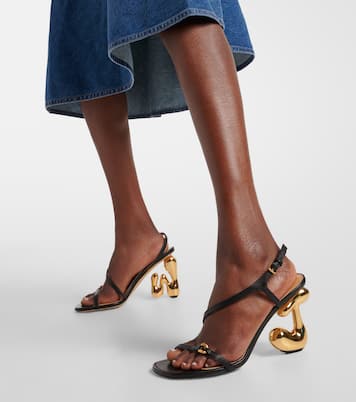 Sandalen JW Bubble Heel aus Leder | JW Anderson
