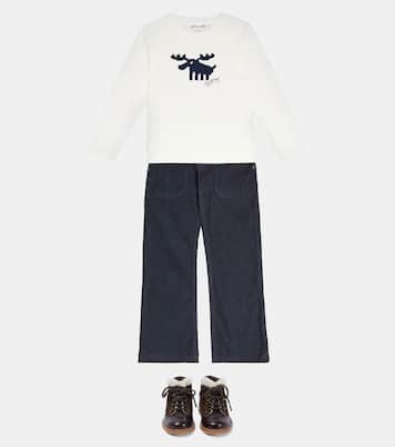 Tadda printed cotton jersey top | Bonpoint