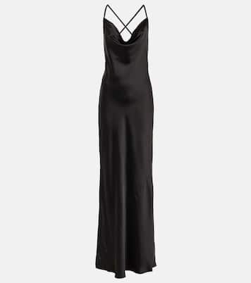Satin slip dress | Norma Kamali