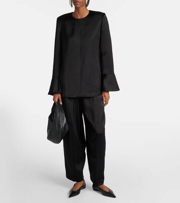 Bluse aus Crêpe | CO