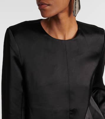 Bluse aus Crêpe | CO