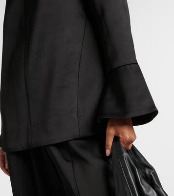 Bluse aus Crêpe | CO