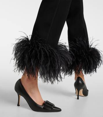 Escarpins Maysale 70 en cuir | Manolo Blahnik