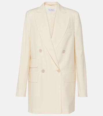 Blazer doppiopetto Elegia in lana vergine | Max Mara