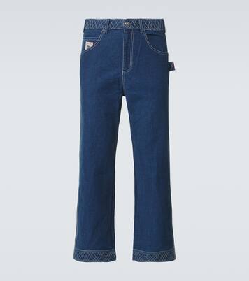 Verzierte Wide-Leg Jeans Knolly Brook | Bode