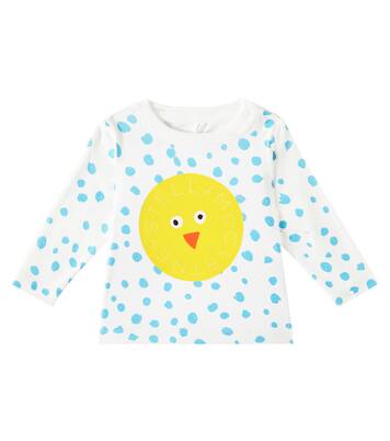 Baby polka-dot cotton jersey top | Stella McCartney Kids