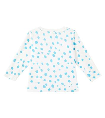 Baby polka-dot cotton jersey top | Stella McCartney Kids