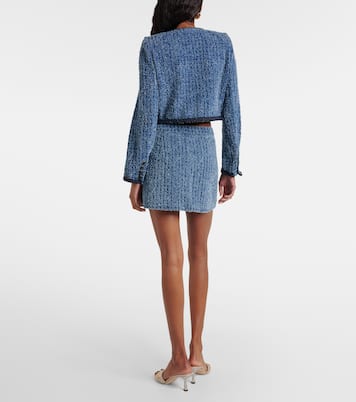 Minirock aus Denim | Self-Portrait