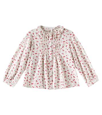 Gentille printed cotton blouse | Bonpoint