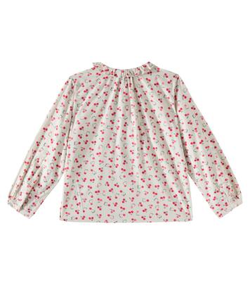 Gentille printed cotton blouse | Bonpoint