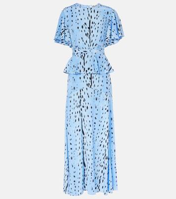 Robe longue Levana imprimée | Diane von Furstenberg