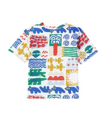 Printed cotton T-shirt | Fábula