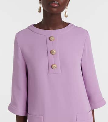 Silk cady gown | Valentino