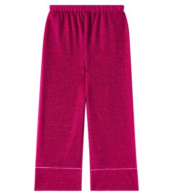 Lumière lamé wide-leg pants | Oséree Kids