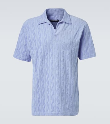 Faustino cotton terry polo shirt | Frescobol Carioca