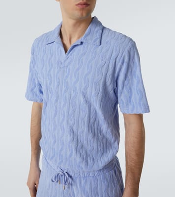 Faustino cotton terry polo shirt | Frescobol Carioca