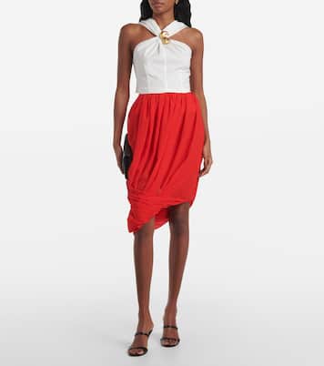 Chiffon midi skirt | Jacques Wei