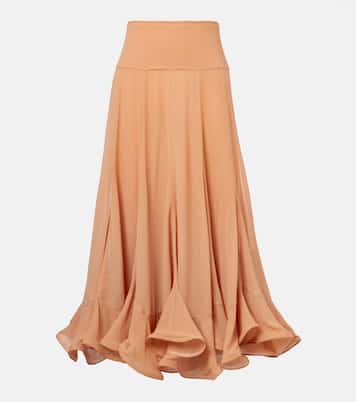 Balance floral midi skirt | Zimmermann