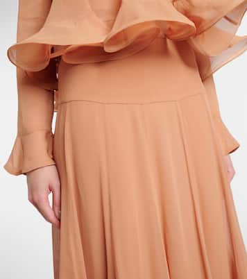 Balance floral midi skirt | Zimmermann