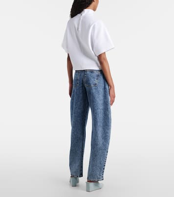 T-Shirt aus Baumwoll-Jersey | Alaïa