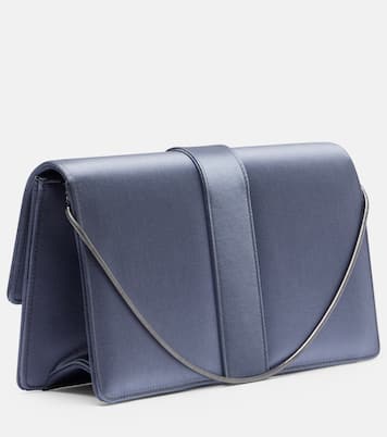 Capri embellished satin clutch | Manolo Blahnik