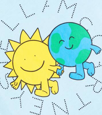 Baby printed cotton jersey T-shirt | Stella McCartney Kids