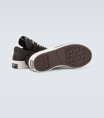 x Converse zapatillas de pelo de becerro | Rick Owens