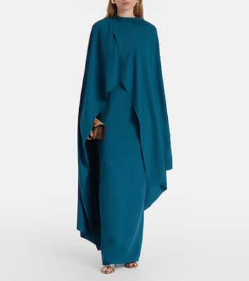 Robe longue Deena en crêpe | Roksanda