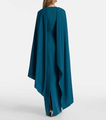 Robe longue Deena en crêpe | Roksanda