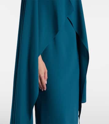 Robe longue Deena en crêpe | Roksanda