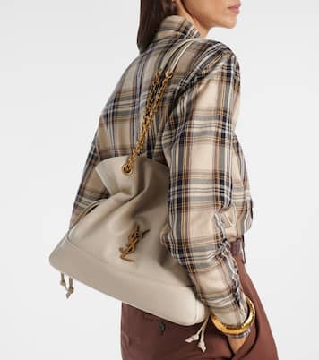 Jamie Shopping Small leather tote bag | Saint Laurent