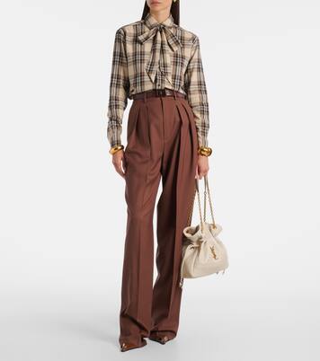 Jamie Shopping Small leather tote bag | Saint Laurent