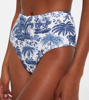 Braga de bikini Devon de tiro alto | Staud