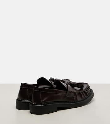 Loafers aus Leder | Miu Miu