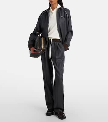 Loafers aus Leder | Miu Miu