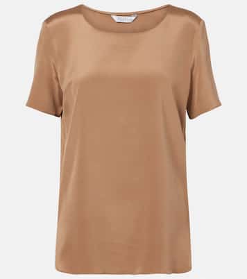 T-Shirt Aris aus einem Seidengemisch | Max Mara